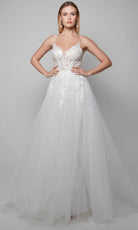 Alyce Paris 7079 - A-line Bridal Ballgown with Embroidery