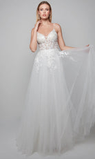 Alyce Paris 7079 - A-line Bridal Ballgown with Embroidery