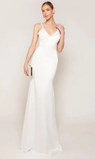 Alyce Paris 7090 - Beaded Strap Satin Dress with Overskirt