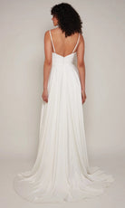 Alyce Paris 7100 - Cowl Neckline Sleeveless Satin Gown