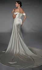 Alyce Paris 7106 - Strapless Cowl Neckline Wedding Gown