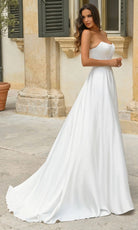 Alyce Paris 7110 - Scoop Neckline Beaded Waist Bridal Gown