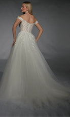 Alyce Paris 7129 - Sparkle Tulle Off Shoulder Ballgown