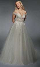 Alyce Paris 7129 - Sparkle Tulle Off Shoulder Ballgown