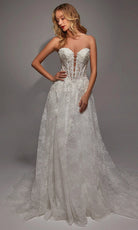 Alyce Paris 7154 - Lace Corset Gown