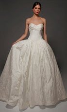 Alyce Paris 7165 - Floral Embossed Sweetheart Ballgown