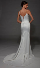 Alyce Paris 7175 - Cowl Neckline Bridal Fitted Gown