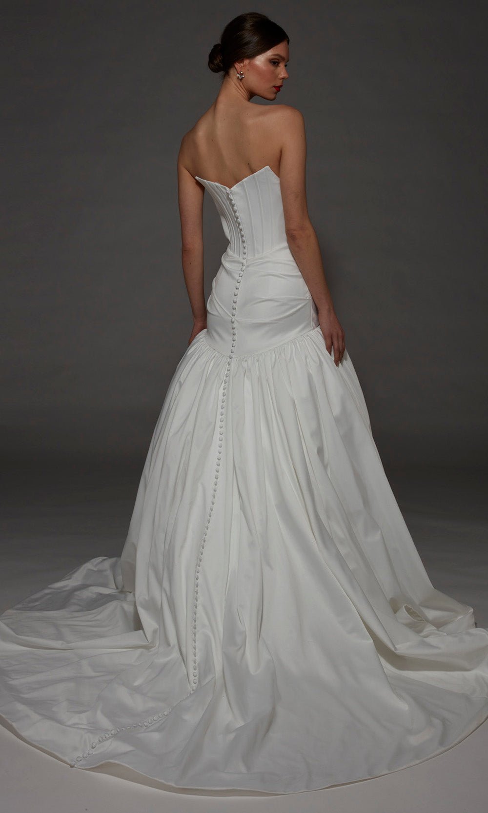Alyce Paris 7181 - Straight Neckline Flared Wedding Gown - Silhouette Dresses