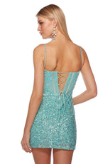 Alyce Paris 84008 - Sleeveless Beaded Embellished Cocktail Dress - view 4