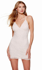 Alyce Paris 84017 - Sleeveless Beaded Cocktail Dress