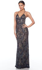 Alyce Paris 88006 - Embellished Sheath Long Dress - view 9