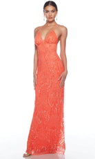 Alyce Paris 88006 - Embellished Sheath Long Dress - view 4