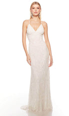 Alyce Paris 88006 - Embellished Sheath Long Dress - view 6