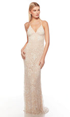 Alyce Paris 88007 - Pattern Sheath Prom Dress - view 4