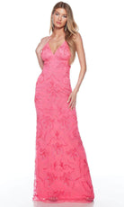 Alyce Paris 88007 - Pattern Sheath Prom Dress - view 8
