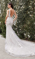 Andrea and Leo - A1072W Lace Applique Mermaid Bridal Gown
