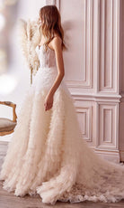Andrea and Leo - A0767 Sweetheart Ruffled Ballgown - view 8