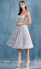 Andrea and Leo A0823 - Constellation Motif Cocktail Dress - view 5