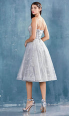 Andrea and Leo A0823 - Constellation Motif Cocktail Dress - view 4