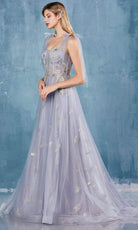 Andrea and Leo - A0824 Sweetheart A-Line Simple Prom Dress - detail view