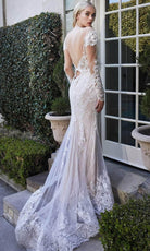 Andrea and Leo A1022 - Bohemian Lace Bridal Gown - back view