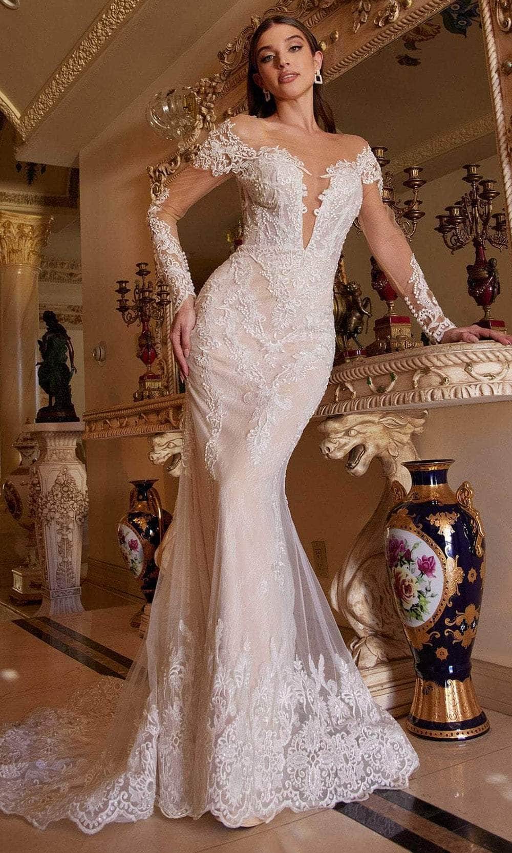 Andrea and Leo A1022 - Bohemian Lace Bridal Gown - view 7