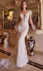 Andrea and Leo A1022 - Bohemian Lace Bridal Gown - view 5