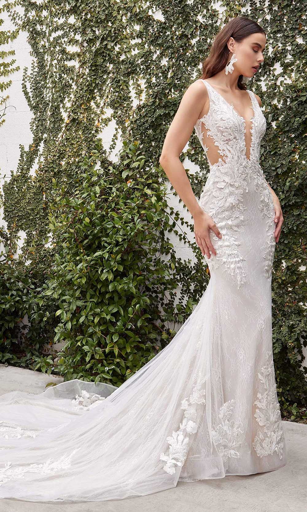 Andrea and Leo - A1072W Lace Applique Mermaid Bridal Gown - designer wedding dress at Silhouette Dresses