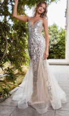 Andrea and Leo A1118 - Applique Mermaid Prom Gown - view 4