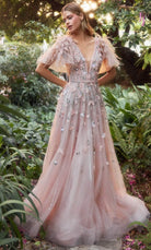 Andrea and Leo A1176 - Enchanting Embellished A-line Gown - designer prom dress at Silhouette Dresses