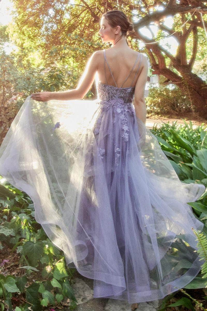 Andrea and Leo A1191 - Floral Embroidered Prom Gown - view 8