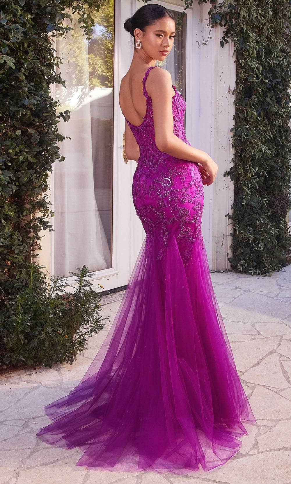Andrea and Leo A1231 - Embellished Mermaid Gown - view 5