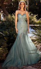 Andrea and Leo A1232 - Lace Applique Gown