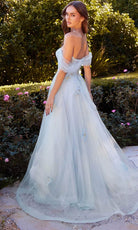 Andrea and Leo A1246 - Off Shoulder A-Line Evening Dress - view 6