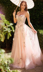 Andrea and Leo A1330 - Sweetheart 3D Floral Evening Dress - Silhouette Dresses