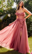 Andrea and Leo A1341 - Ruffled Sweetheart Gown - view 7