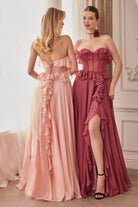 Andrea and Leo A1341 - Ruffled Sweetheart Gown - view 9