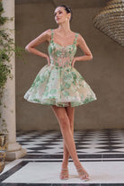 Andrea and Leo A1347 - Beaded Sweetheart Cocktail Dress