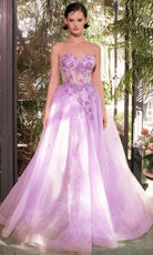 Andrea and Leo A1381 - Sweetheart Floral Beaded Ballgown