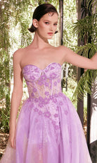 Andrea and Leo A1381 - Sweetheart Floral Beaded Ballgown