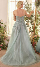 Andrea and Leo A1387 - Beaded Applique Sweetheart Evening Gown
