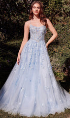 Andrea and Leo A1437 - Sophisticated A-Line Prom Gown