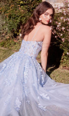 Andrea and Leo A1437 - Sophisticated A-Line Prom Gown - view 4