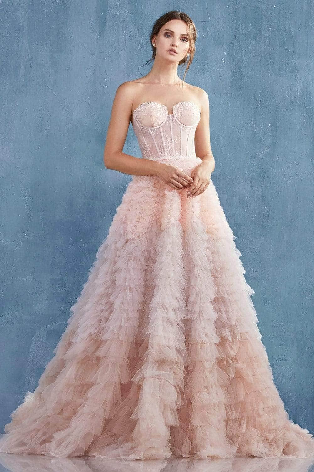 Andrea and Leo - Sweetheart Corset Ballgown A0767 - Silhouette Dresses