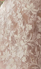 Andrea and Leo WL084 - Sheer Boned Bodice Strapless Cocktail Dress