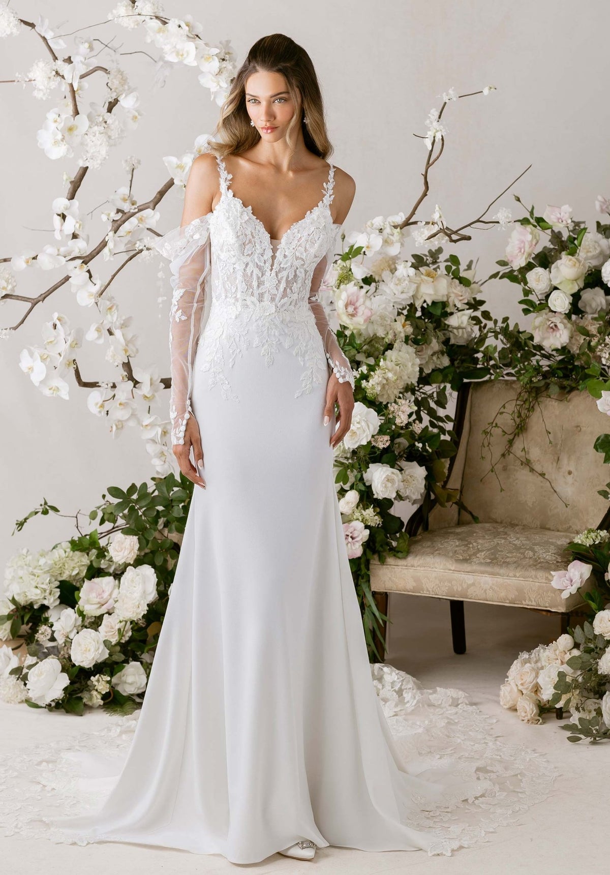 Arabesque Wedding Dress - Silhouette Dresses