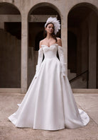 Arete Wedding Dress - Silhouette Dresses