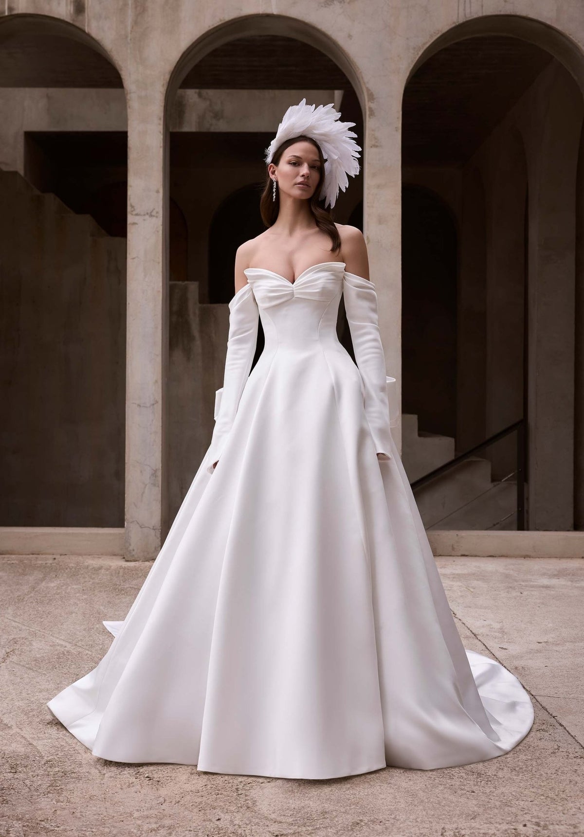 Arete Wedding Dress - Silhouette Dresses