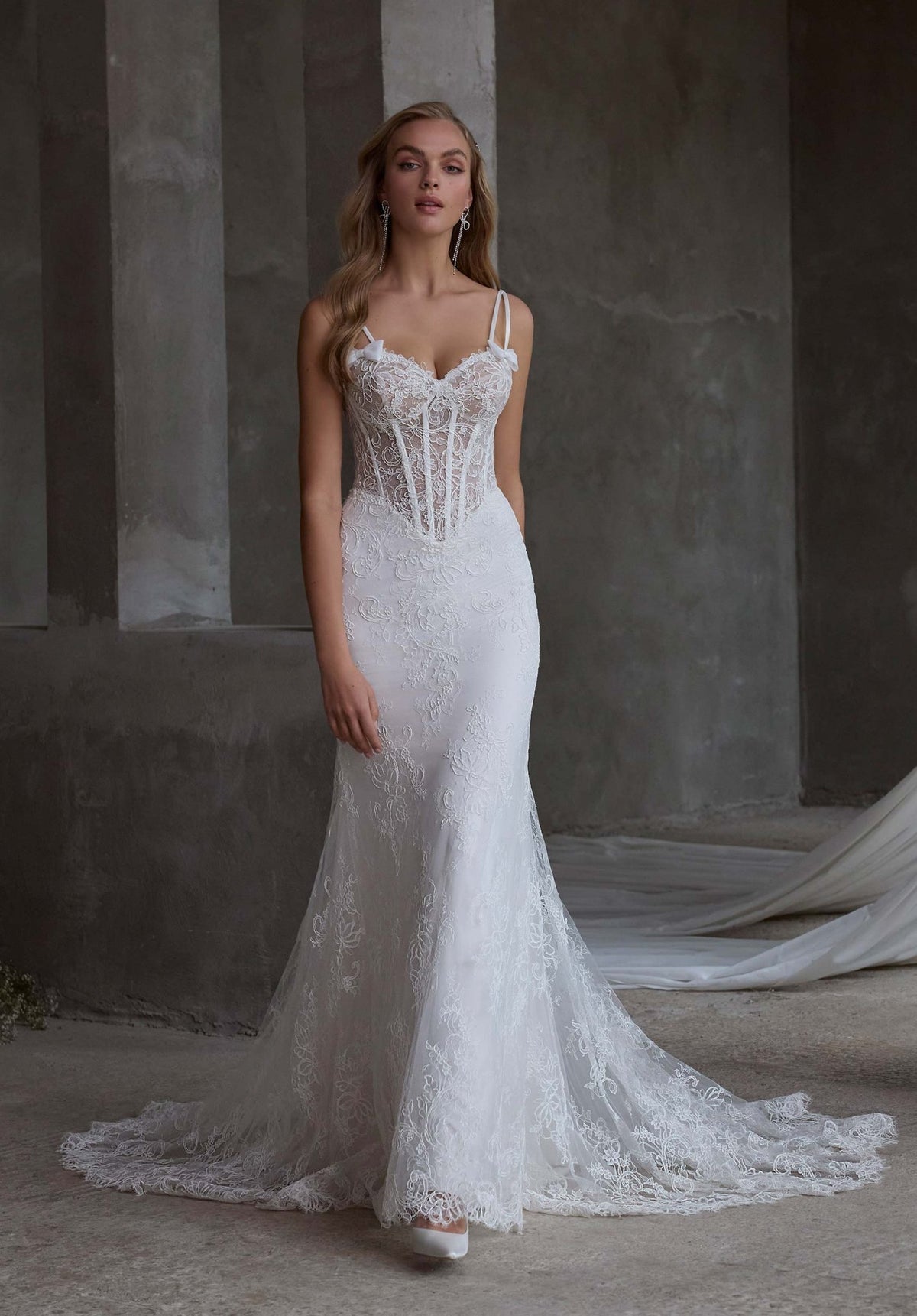Arty Wedding Dress - Silhouette Dresses