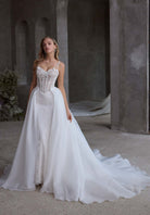 Arty Wedding Dress - Silhouette Dresses